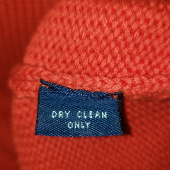 EUC, Men's Polo Ralph Lauren, 100% Cotton Orange with blue Polo emblems SZ XXL - Picture 6 of 7